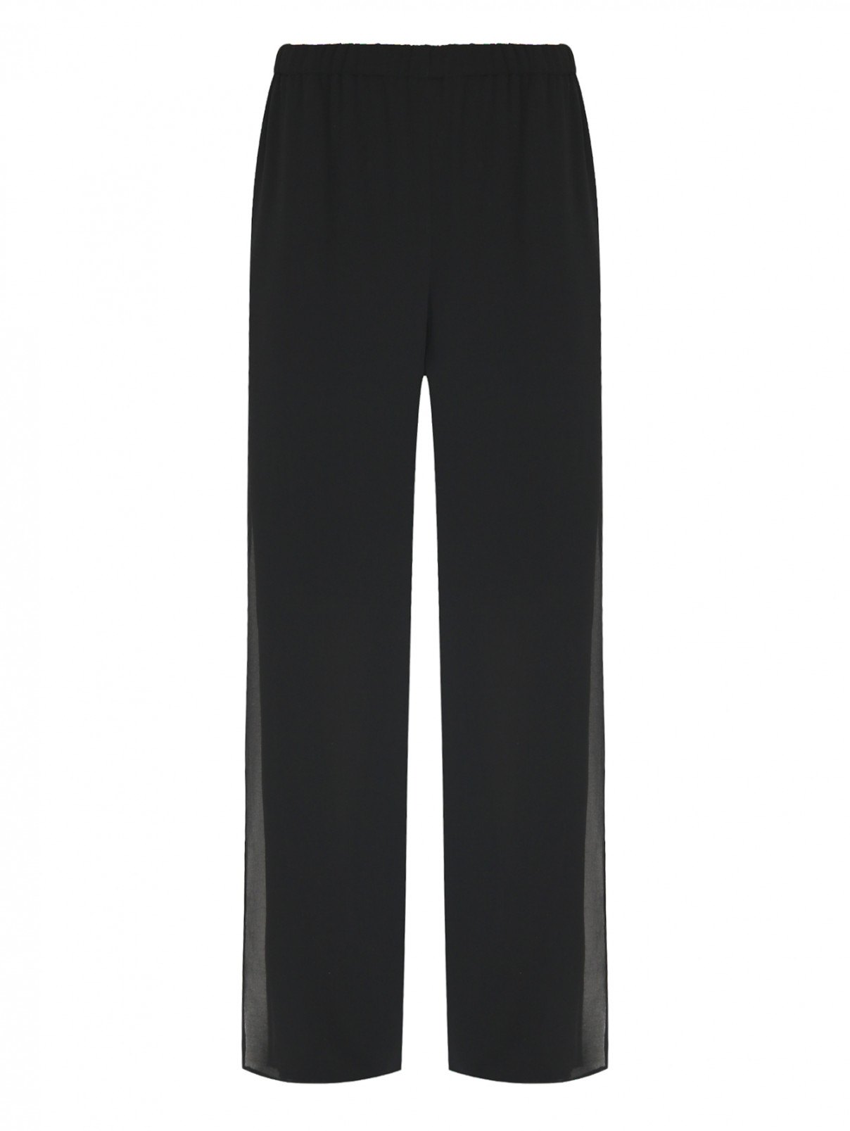 Свободные брюки на резинке Persona by Marina Rinaldi  –  Общий вид  – Цвет:  Черный