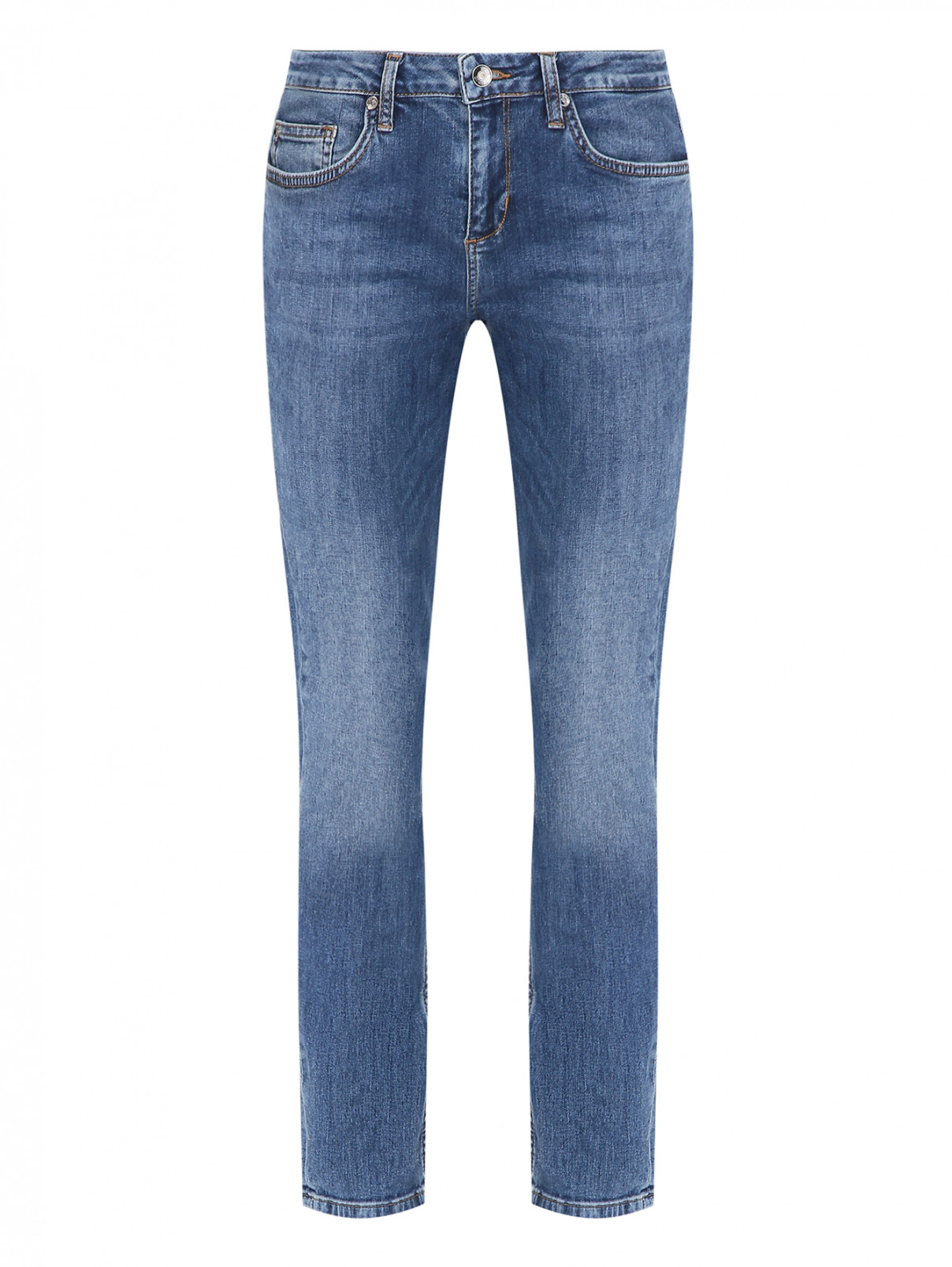 Зауженные джинсы из смешанного хлопка Liu Jo  –  Общий вид