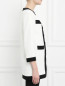 Укороченное пальто с декором Moschino Boutique  –  Модель Верх-Низ2