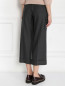Укороченные брюки из шерсти с накладными карманами Barbara Bui  –  Модель Верх-Низ1
