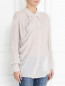 Блуза с асимметричным кроем Donna Karan  –  Модель Верх-Низ