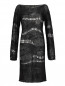 Легкое вязаное платье из вискозы и льна Jean Paul Gaultier  –  Общий вид