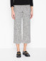Укороченные брюки с узором Max Mara  –  МодельВерхНиз