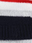 Перчатки мелкой вязки в полоску Armani Junior  –  Деталь