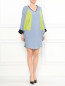 Платье-мини с рукавами "летучая мышь" и контрастными вставками Vivienne Westwood  –  Модель Общий вид