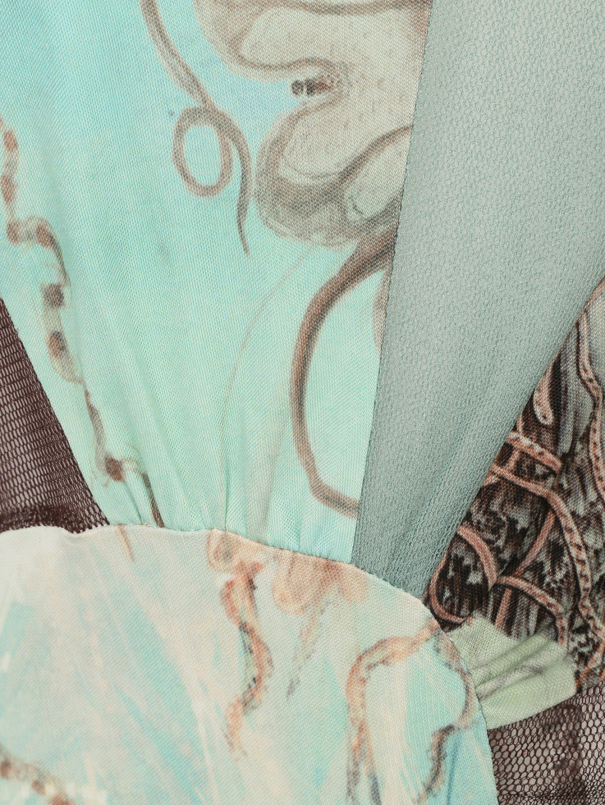 Топ с узором на бретелях Jean Paul Gaultier  –  Деталь  – Цвет:  Узор