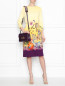 Платье свободного кроя с цветочным узором Etro  –  МодельОбщийВид