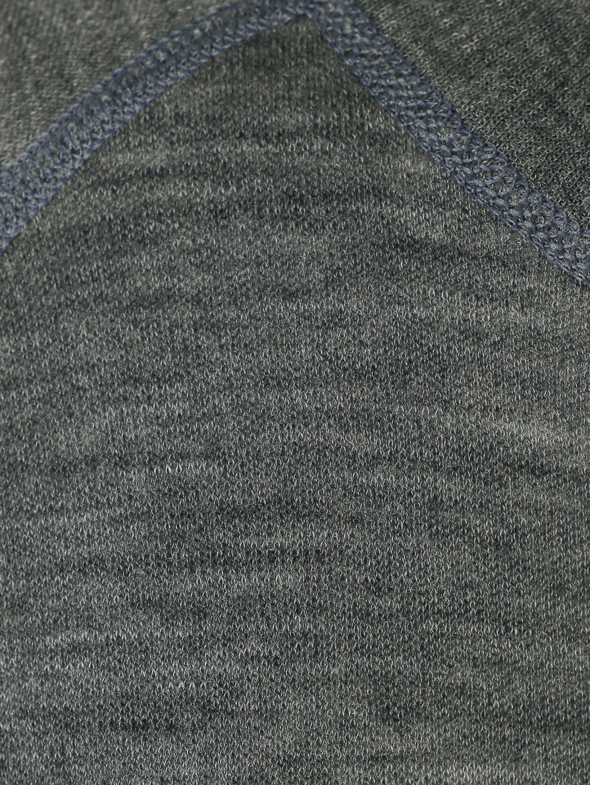 Лонгслив из шерсти мелкой вязки Norveg  –  Деталь1  – Цвет:  Серый
