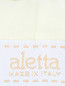 Шапочка из хлопка декорированная кружевом Aletta  –  Деталь1