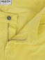 Зауженные брюки из микровельвета American Retro  –  Деталь