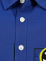 Рубашка из хлопка с принтом Moschino  –  Деталь