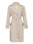 Пальто из смешанной шерсти с накладными карманами LARDINI  –  Общий вид