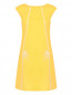 Платье из хлопка с узором Moschino Boutique  –  Общий вид