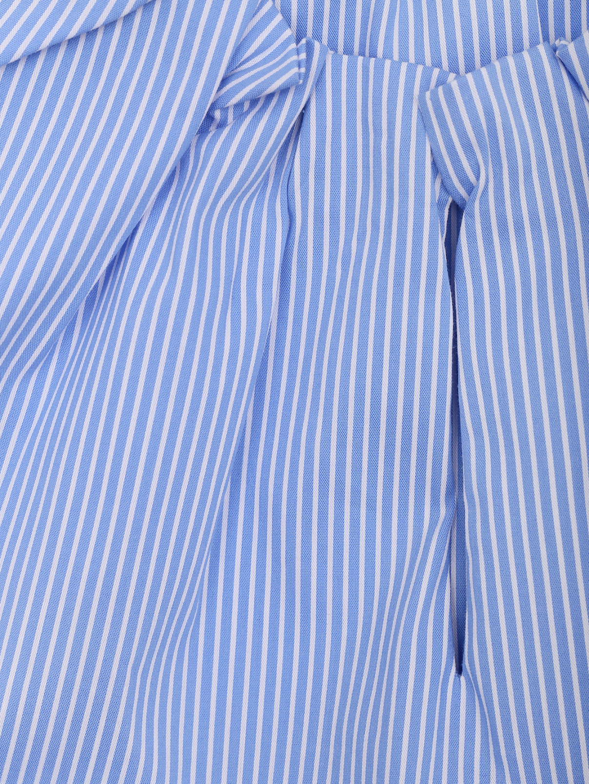Блуза из хлопка с узором "полоска" Comma  –  Деталь