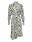 Платье с цветочным узором, с резинкой на талии Isabel Marant  –  Общий вид