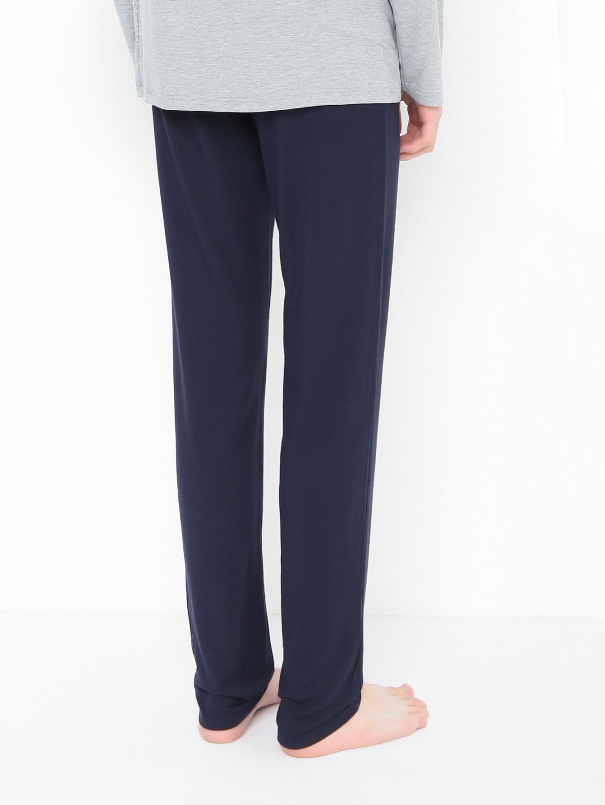 Пижама из модала с брюками Story Loris  –  МодельВерхНиз1  – Цвет:  Серый