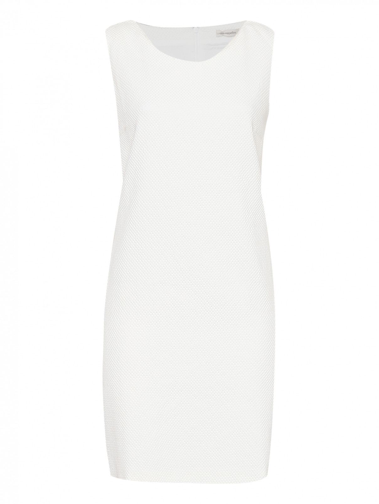 Платье из хлопка с круглым вырезом Cappellini  –  Общий вид