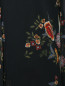 Блуза свободного кроя с цветочным узором Marina Sport  –  Деталь