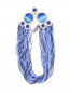 Ожерелье многослойное из бисера с декоративной застежкой Max Mara  –  Общий вид