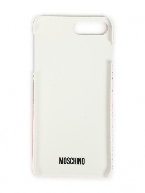 Чехол для IPhone 7P/8P с узором Moschino Couture - Обтравка1
