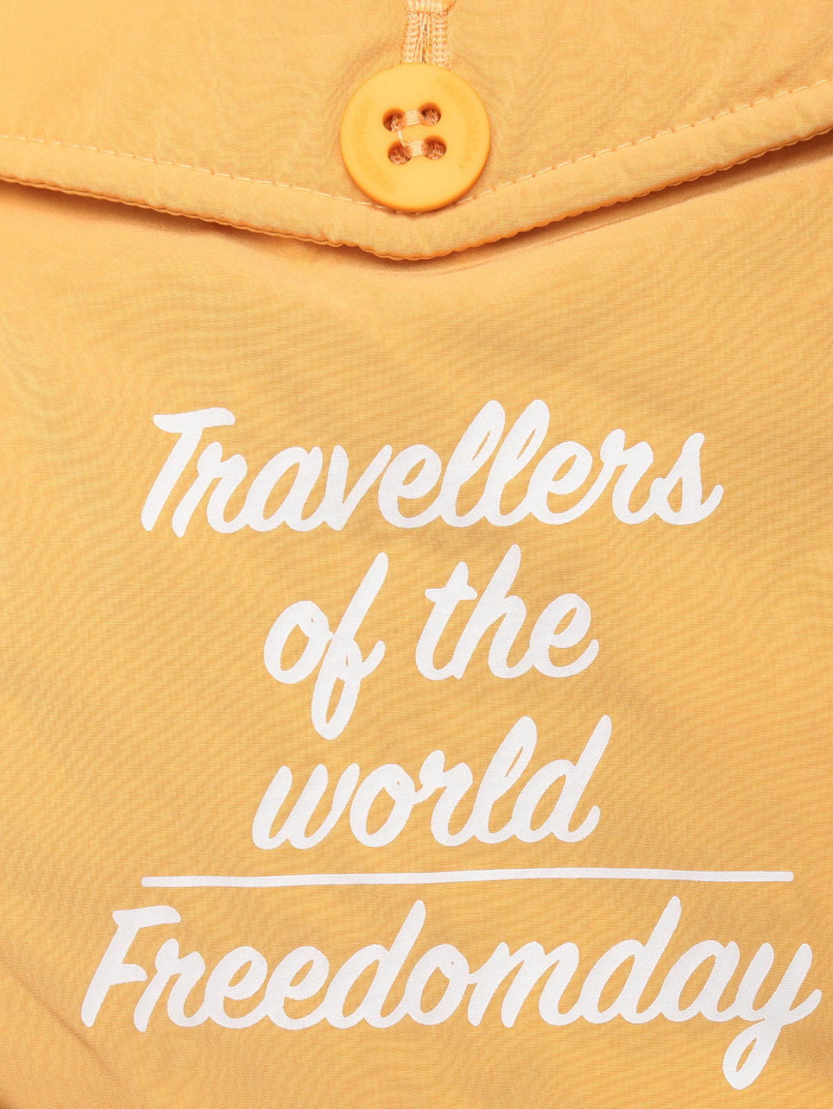 Парка с аппликацией и карманами Freedomday  –  Деталь1  – Цвет:  Желтый