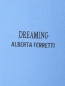 Свитшот из хлопка с принтом Alberta Ferretti  –  Деталь