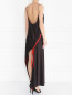 Платье из шелка с декором DKNY  –  Модель Верх-Низ1