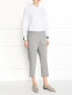 Укороченные брюки из шерсти DKNY  –  Модель Общий вид