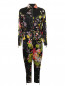 Комбинезон из шелка с цветочным узором Jean Paul Gaultier  –  Общий вид