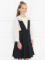 Платье школьное из шерсти Aletta Couture  –  МодельВерхНиз