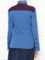 Рубашка из шерсти с накладными карманами Calvin Klein 205W39NYC  –  МодельВерхНиз1