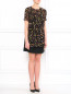 Шелковая блуза с цветочным узором Moschino Cheap&Chic  –  Модель Общий вид