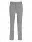 Укороченные брюки из смешанного хлопка с узором Max&Co  –  Общий вид
