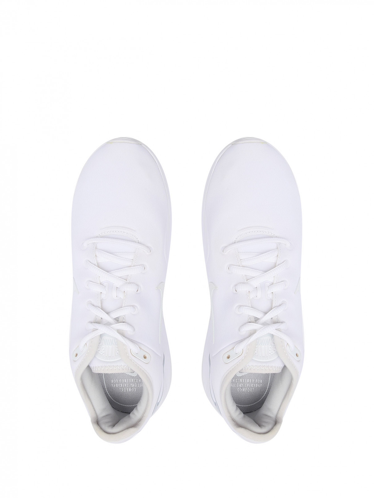 Кроссовки однотонные с логотипом Nike  –  Обтравка3