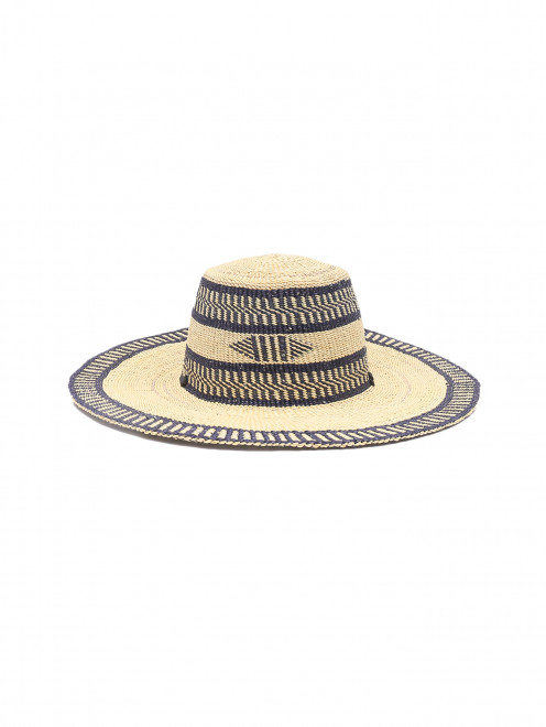 Шляпа соломенная - Обтравка1