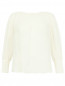 Блуза из льна свободного кроя Alberta Ferretti  –  Общий вид