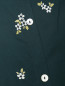 Блуза из вискозы с цветочным узором на пуговицах Q/S Designe by  –  Деталь1