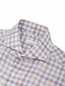 Рубашка из льна с узором клетка Giampaolo  –  Деталь1