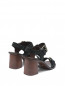 Босоножки на каблуке с металлическими пряжками See by Chloe  –  Обтравка2
