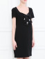 Платье-мини с короткими рукавами Moschino Boutique  –  Модель Верх-Низ