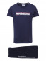 Костюм: футболка и шорты Bikkembergs  –  Общий вид