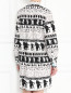 Платье из хлопка свободного кроя с узором Paul Smith  –  МодельВерхНиз1