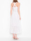 Платье-сарафан из хлопка с вышивкой ришелье Max&Co  –  МодельВерхНиз1