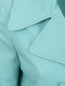 Пальто из кожи с накладными карманами Moschino Boutique  –  Деталь1
