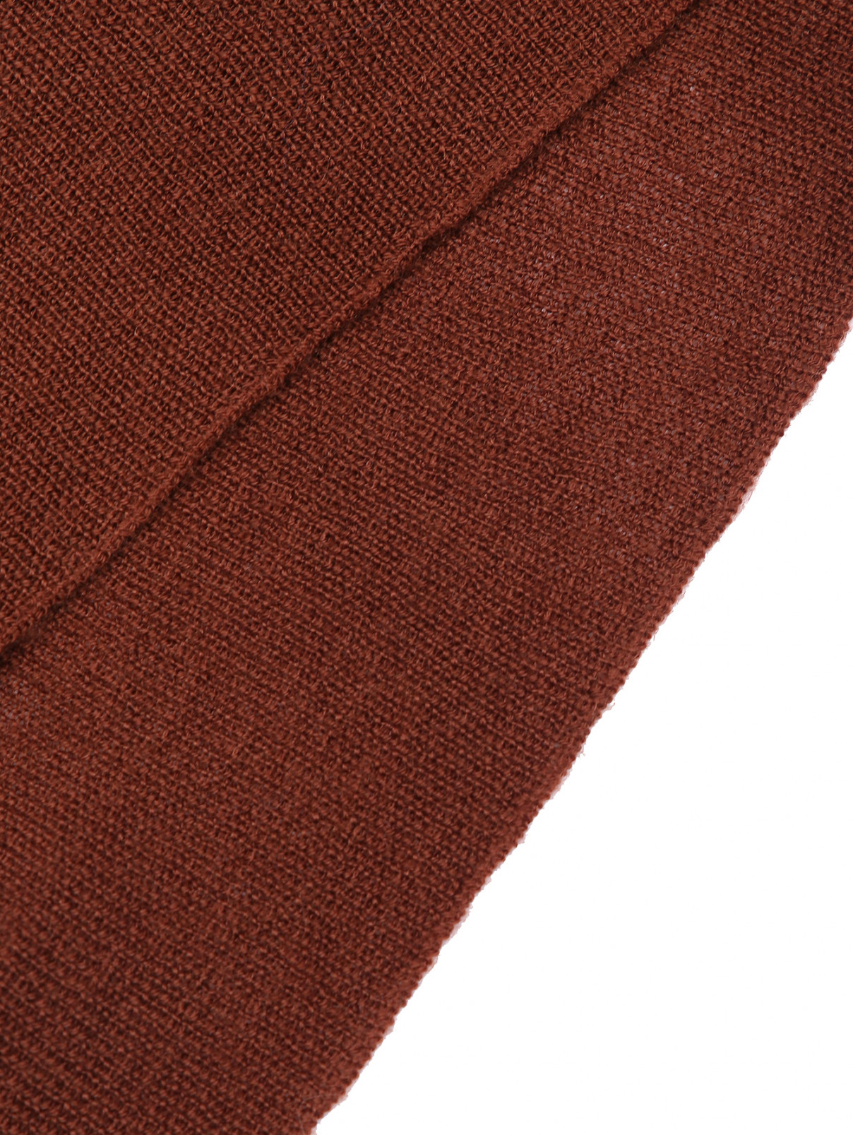 Джемпер из шерсти с длинными рукавами PT Torino  –  Деталь1  – Цвет:  Коричневый