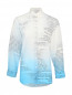 Блуза из шелка с узором Ermanno Scervino  –  Общий вид