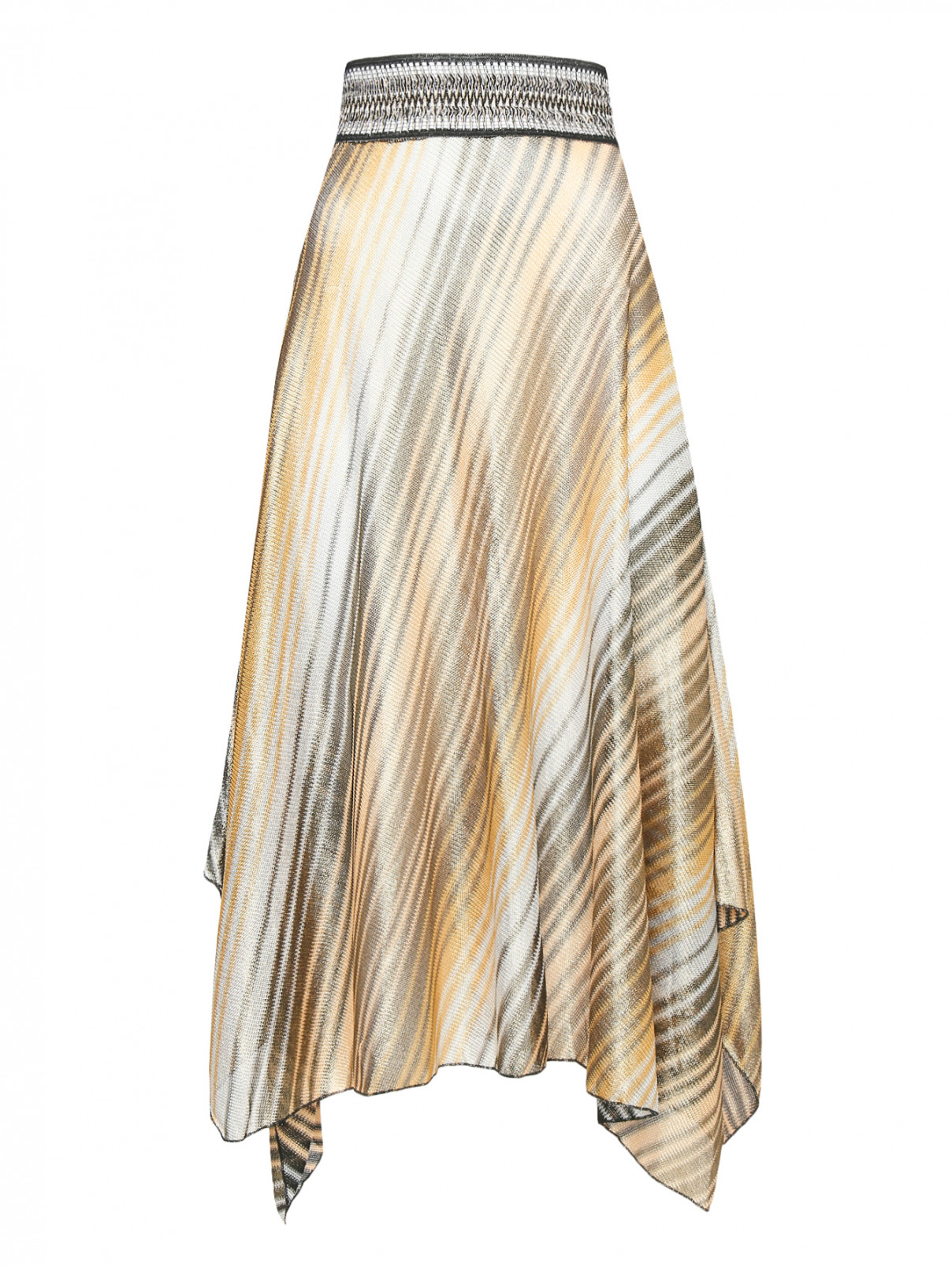 Пляжная юбка с узором полоска Chipie  –  Общий вид  – Цвет:  Узор