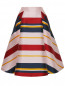 Юбка с двумя боковыми карманами и узором "полоска" Max&Co  –  Общий вид