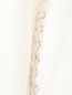 Свитшот из хлопка с отделкой кружевом и шнуровкой McQ  –  Деталь