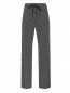Трикотажные брюки на резинке в монограмму PINKO  –  Общий вид